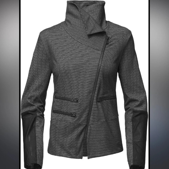 North Face perfect core moto jacket size small in excellent like-new condition - Picture 4 of 8